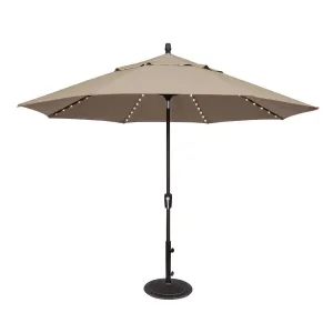 11' Designer Starlight Umbrella - Heather Beige