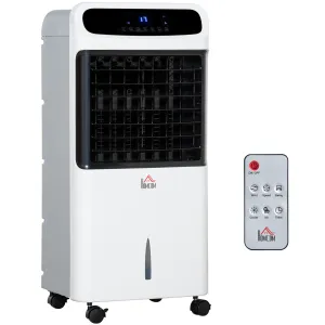 12L Multifunction Three Speed Air Cooler With Remote Control White