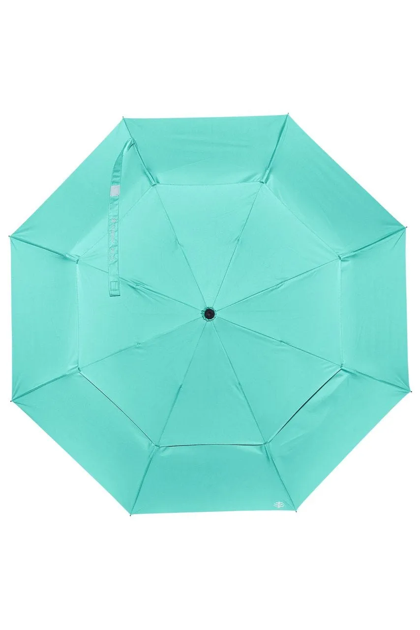 42 Inch Sodalis Travel Umbrella  |  Coolibar Blue