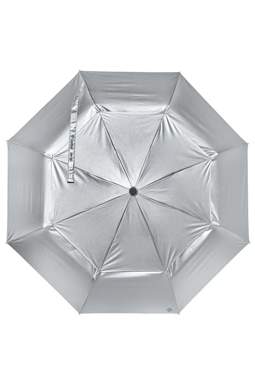 42 Inch Sodalis Travel Umbrella | Silver