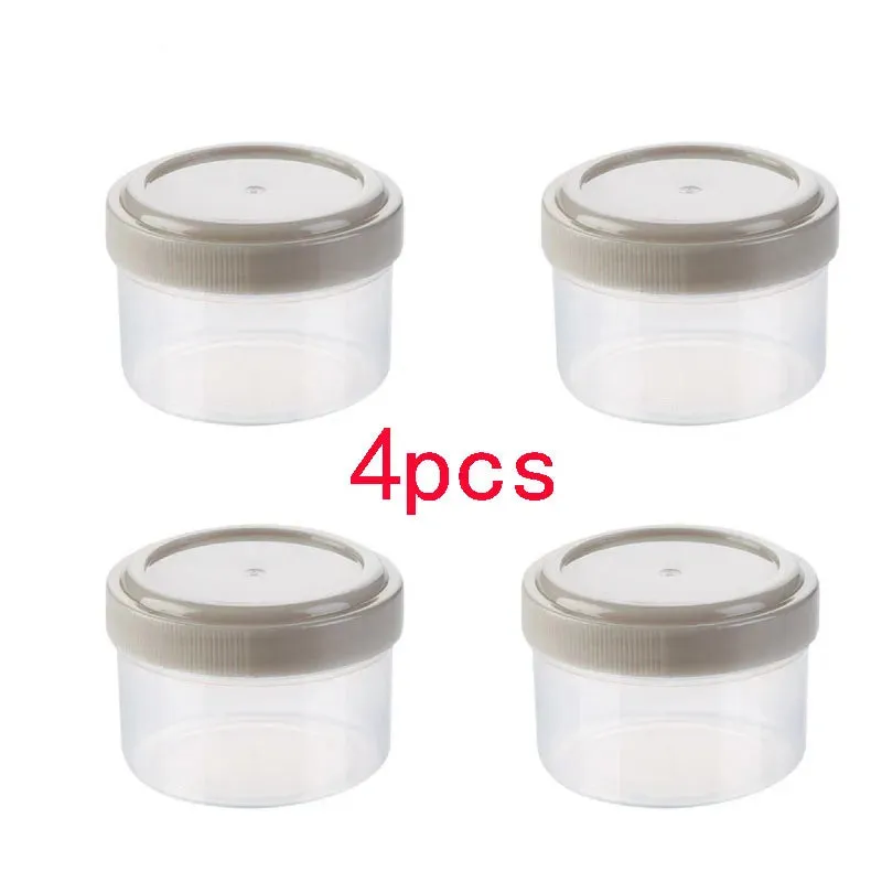 4pcs Portable Sauce Squeeze Bottles – Mini Seasoning Containers