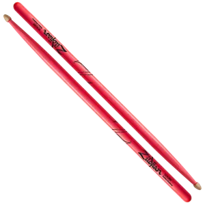 5A Acorn Neon Pink Drumsticks