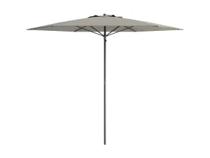 7.5ft Grey Beach Umbrella