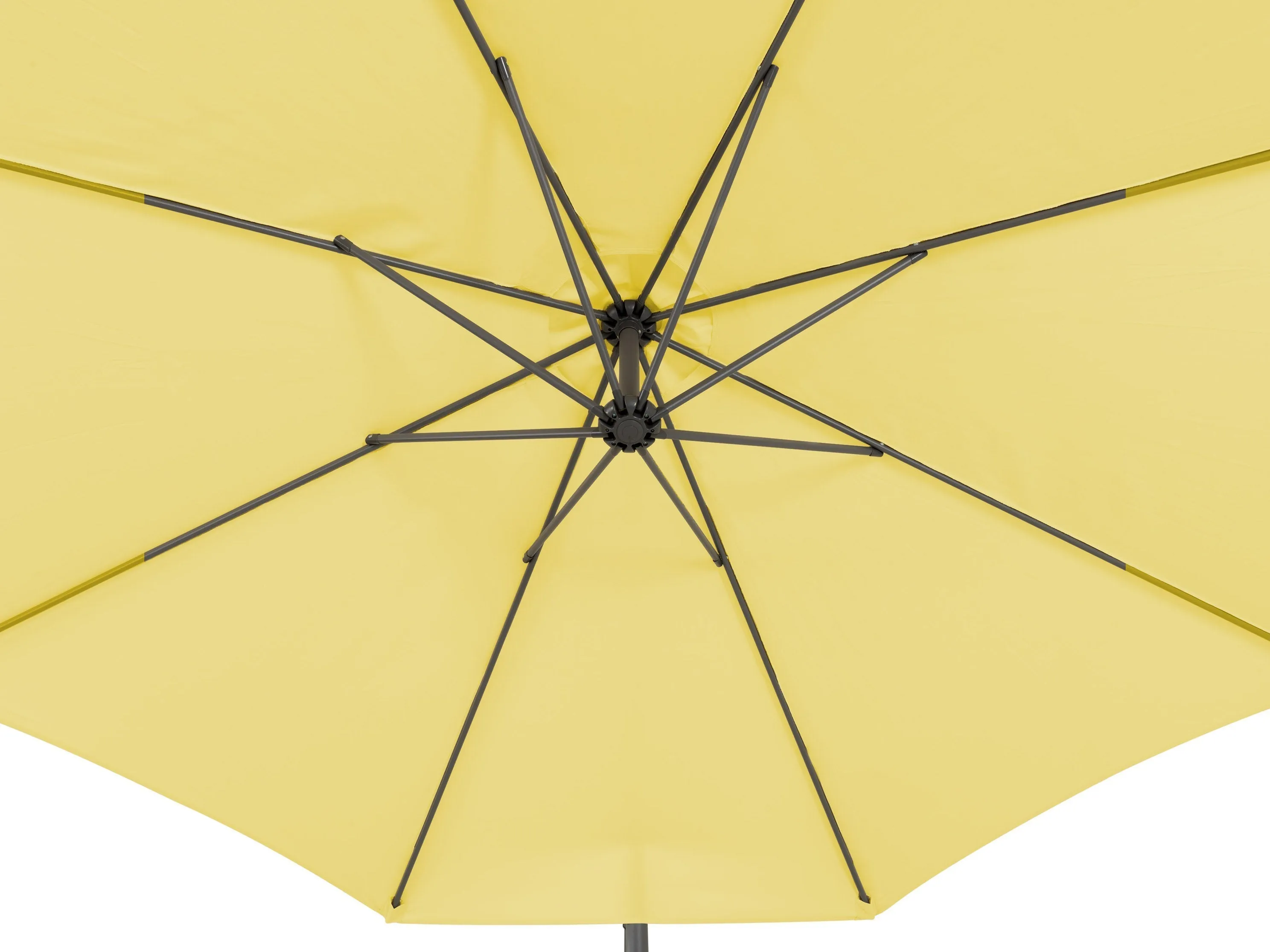 9.5ft Tilting Offset Patio Umbrella - Yellow