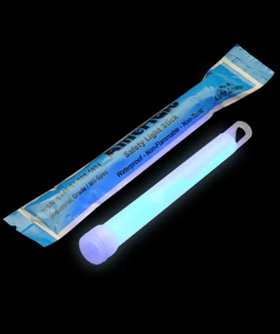 Ameriglo 6" 8-hour Glow Stick Emergency Light Sticks Waterproof