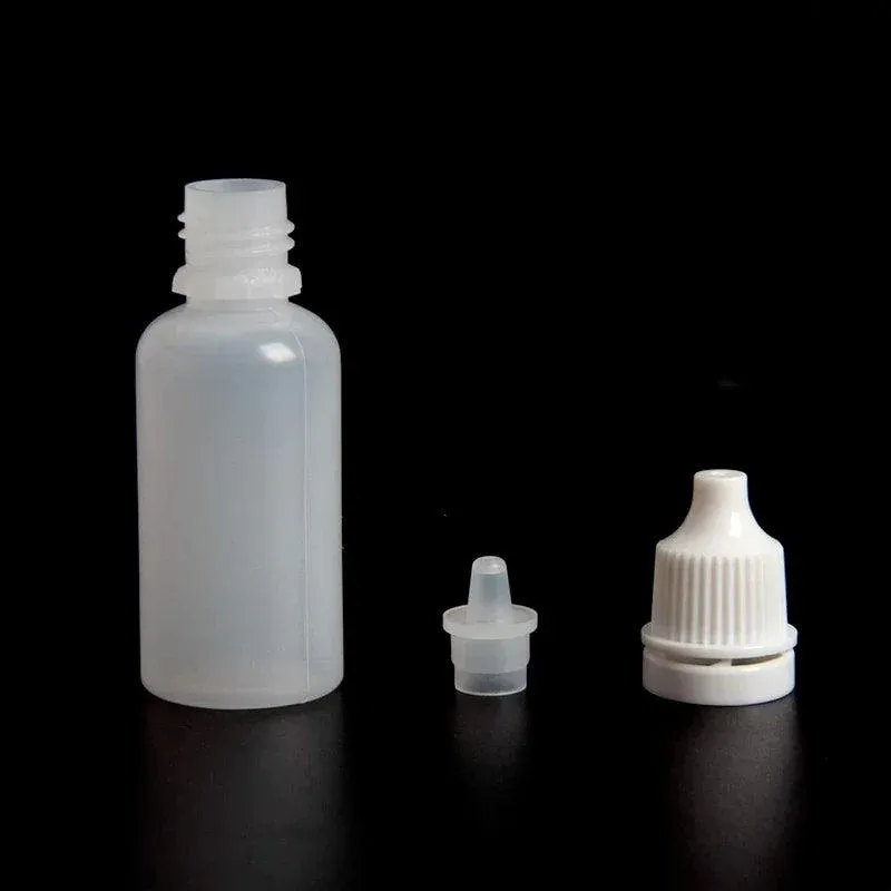 Assorted Dropper Bottles Set: Portable Travel Paint Containers