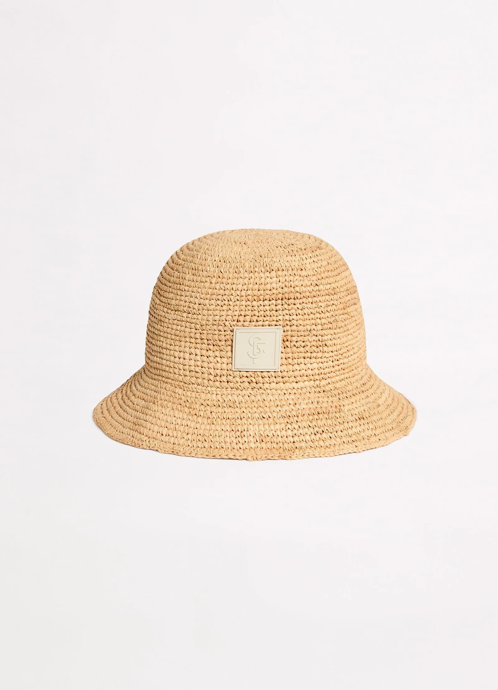 Atlantis Raffia Cloche Hat - Natural