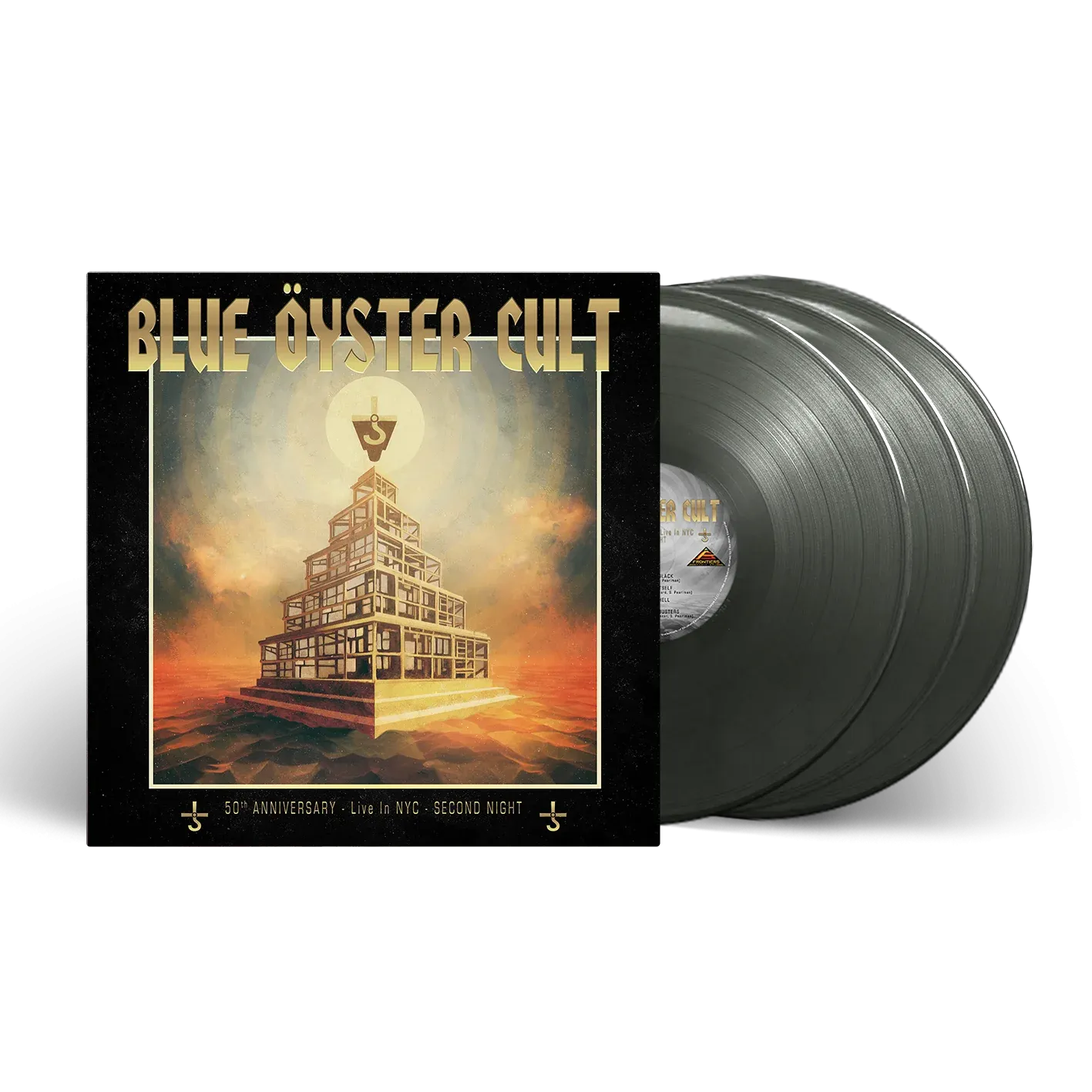 Blue Öyster Cult 50th Anniversary Live: Second Night - Black Vinyl 3LP