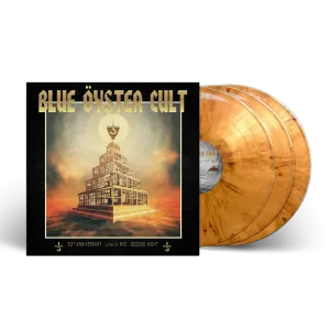 Blue Öyster Cult 50th Anniversary Live: Second Night - Orange Marble Vinyl 3LP