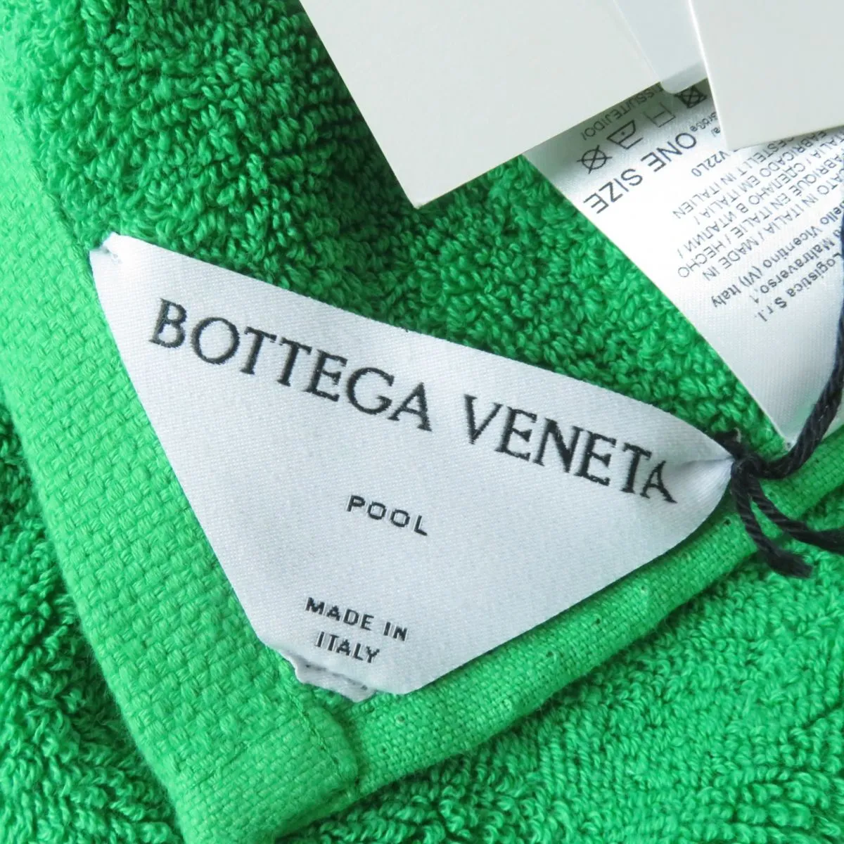 Bottega Veneta Beach Towel Green