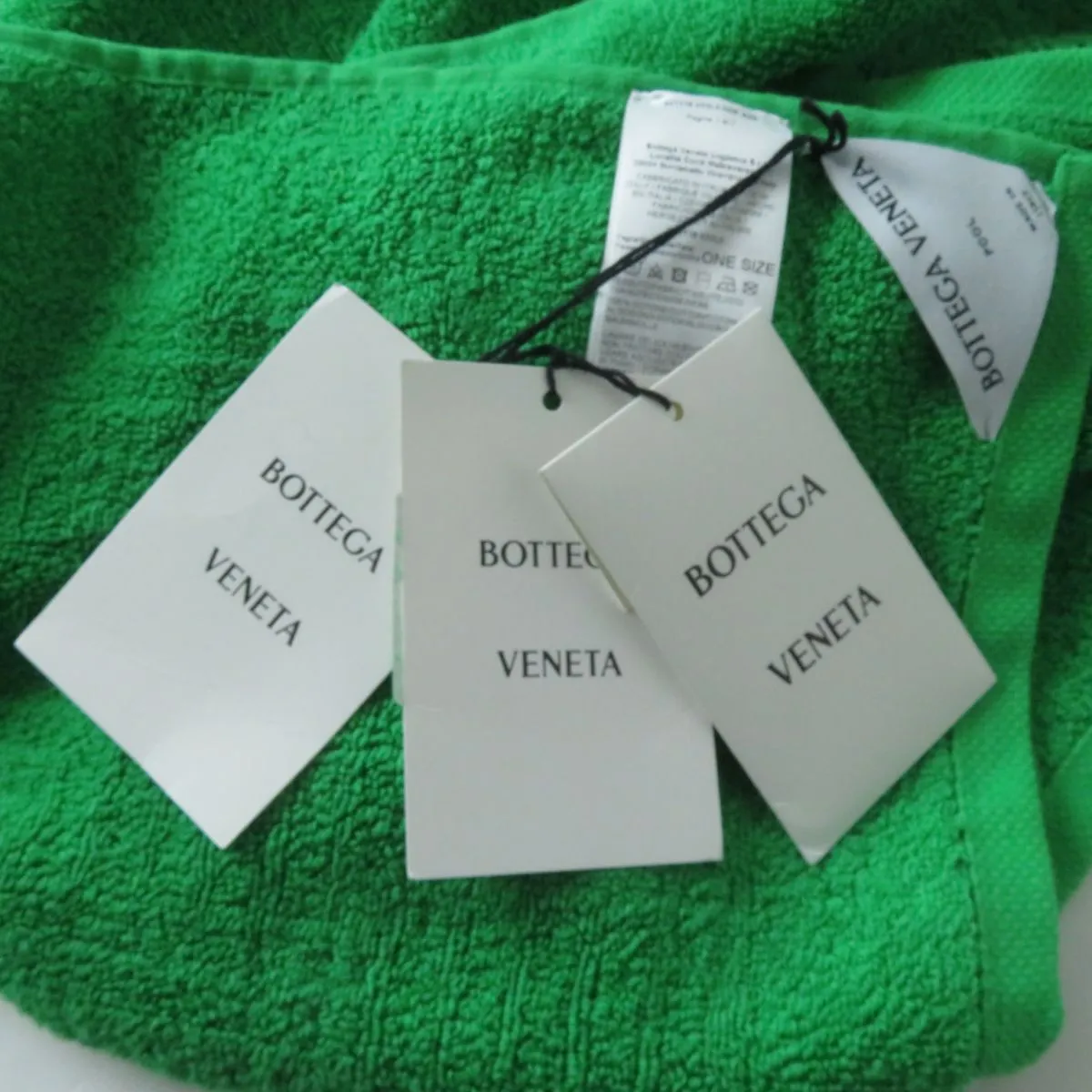 Bottega Veneta Beach Towel Green