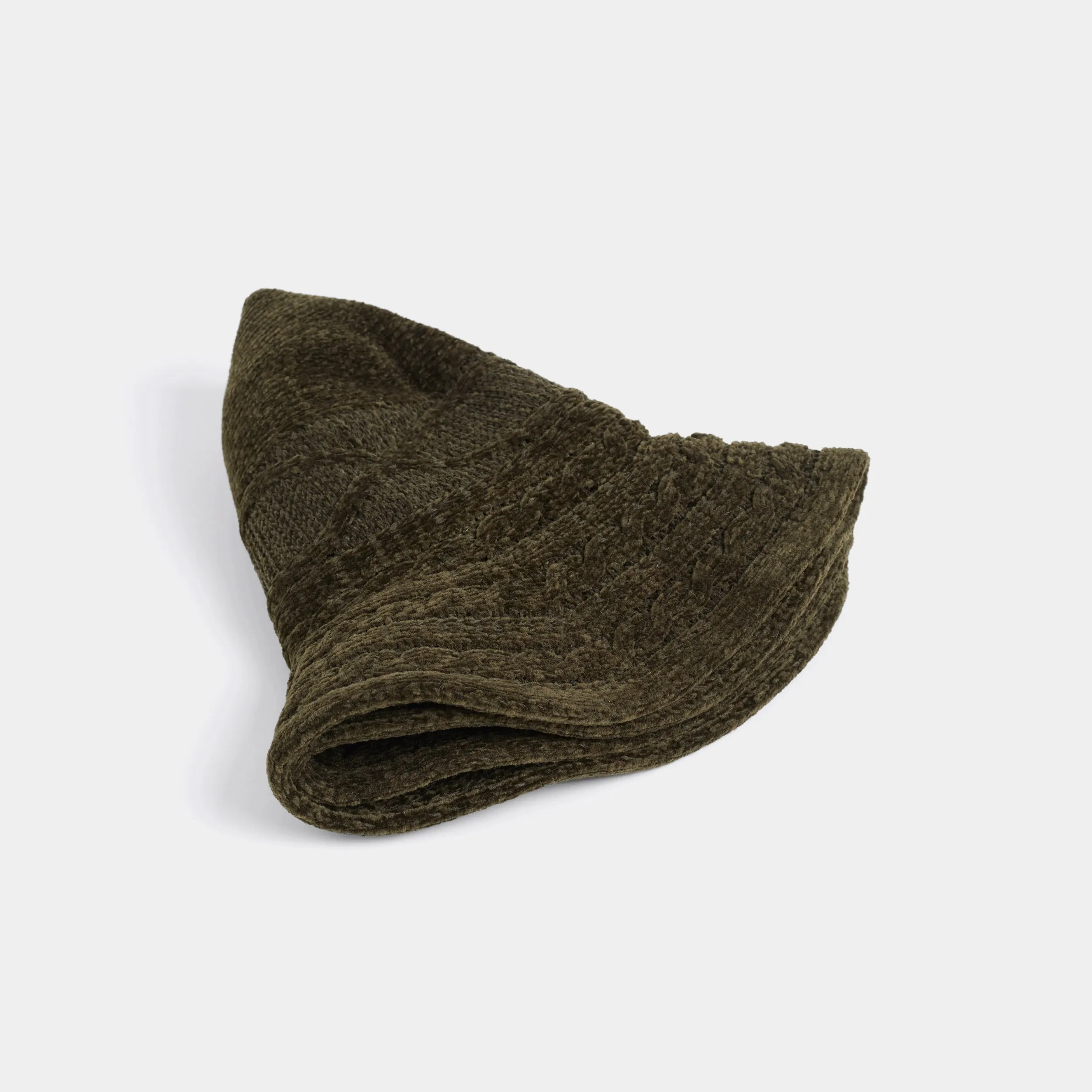 Chenille Criss Cross Ranch Hat - Olive