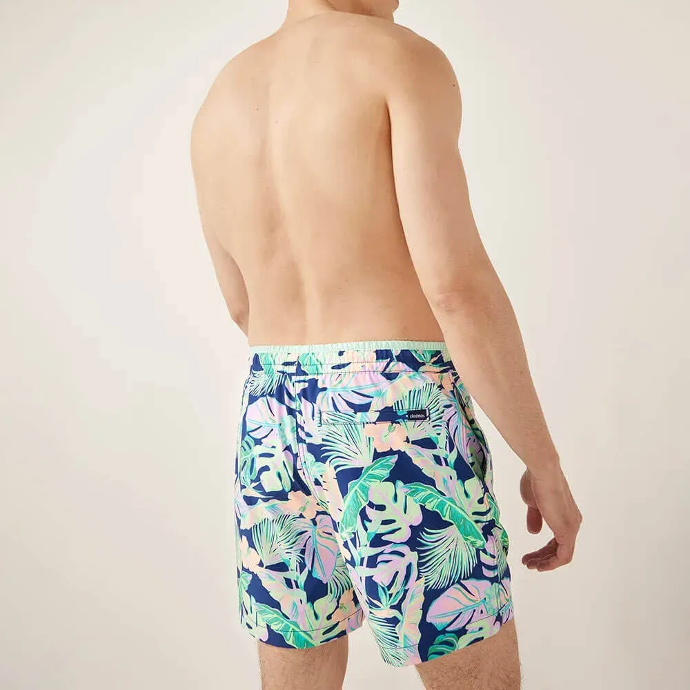 Chubbies 5.5-Inch The Night Faunas Swim Trunks - Navy