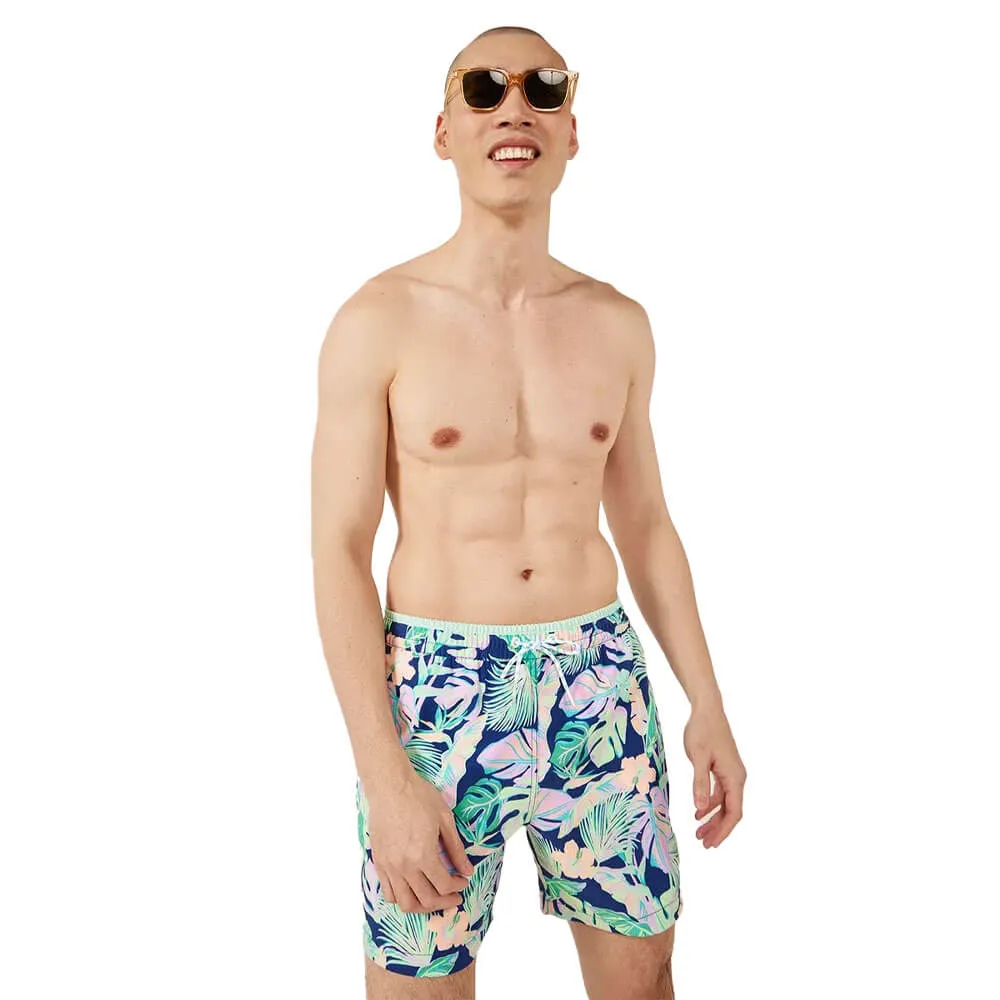 Chubbies 5.5-Inch The Night Faunas Swim Trunks - Navy