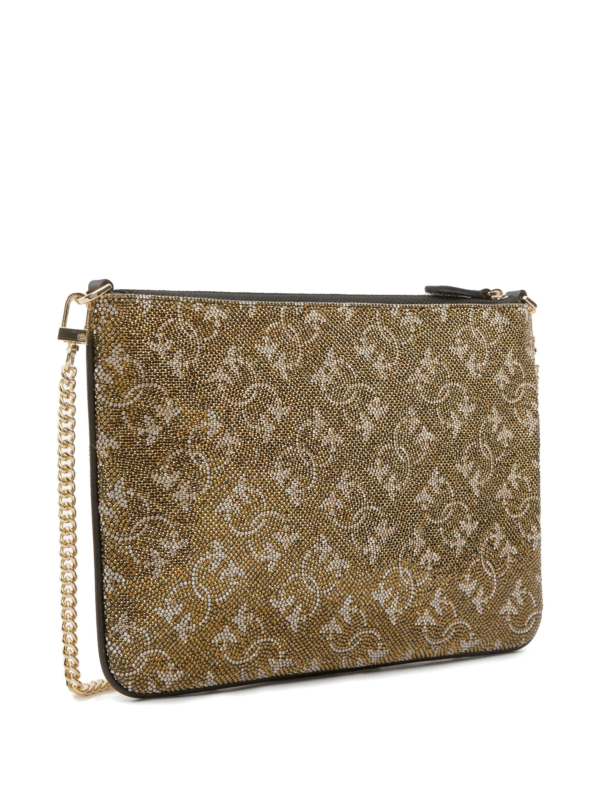 Classic-monogram clutch bag