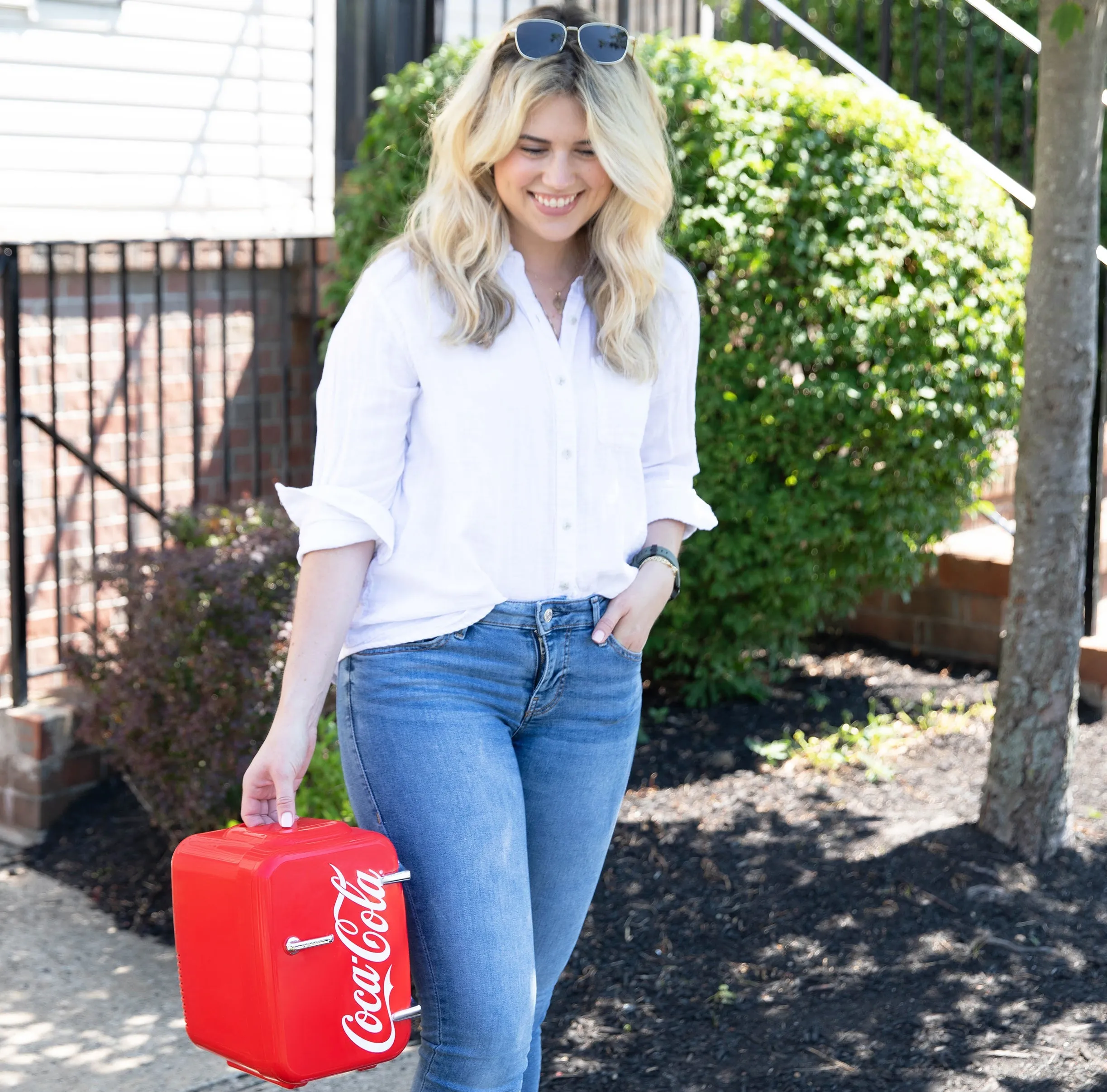 Coca-Cola Vintage Chic 4 Liter Mini Fridge