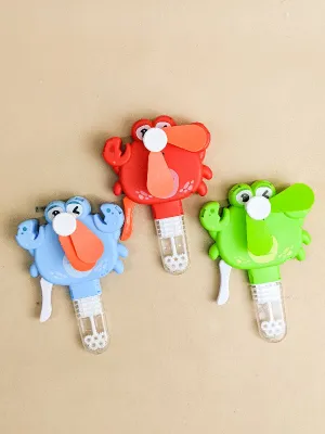 Crab Bubble Hand Fan For Kids