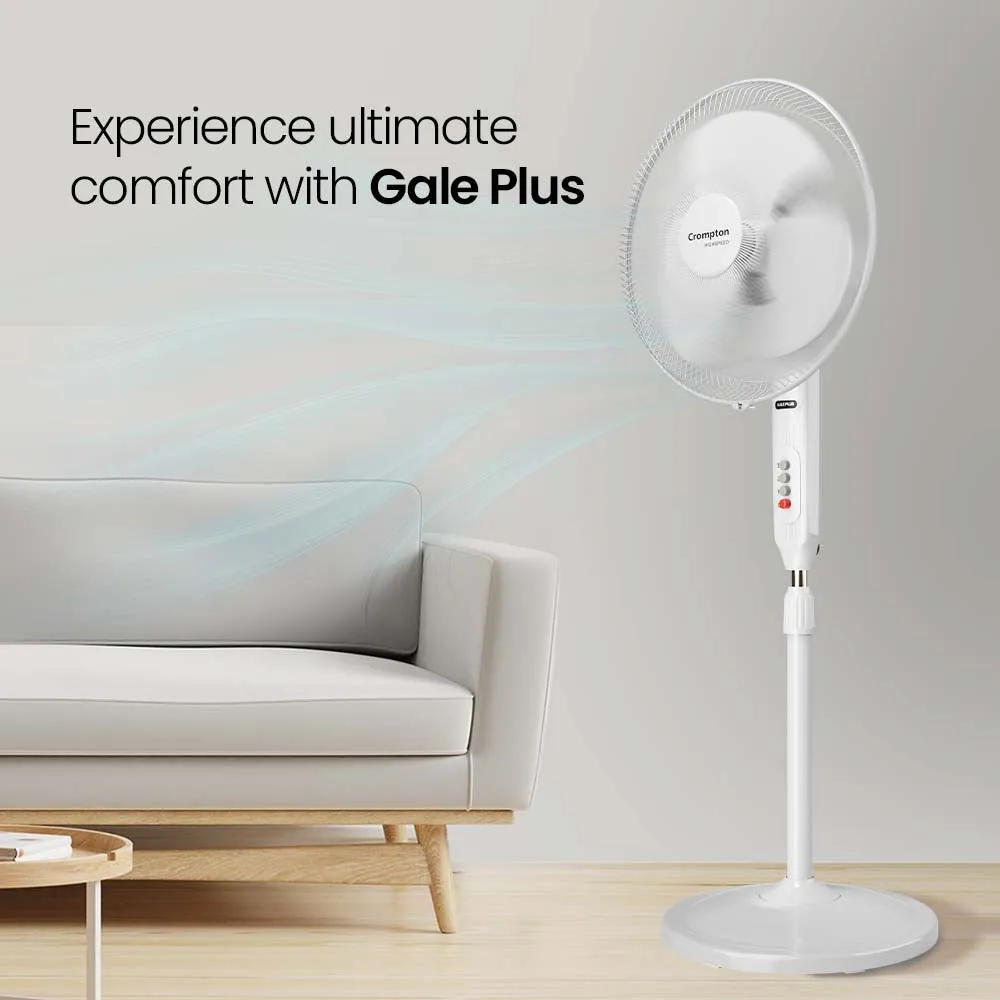 Crompton Hispeed Gale Plus Pedestal Fan