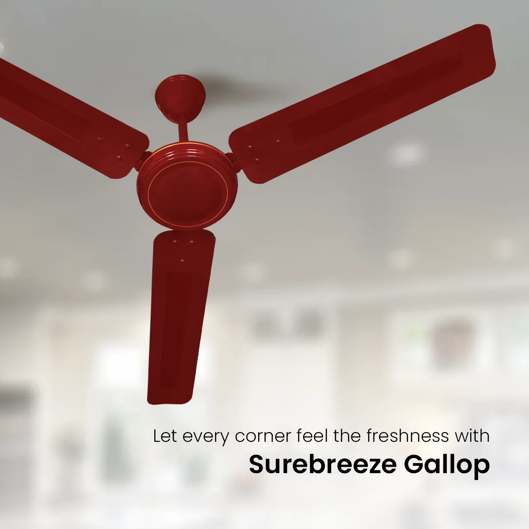 Crompton Surebreeze Gallop| Ceiling Fan