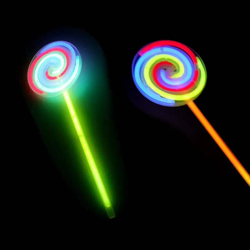 DIY Glowing Spinning Pinwheel Lollipop Toy, TO0088