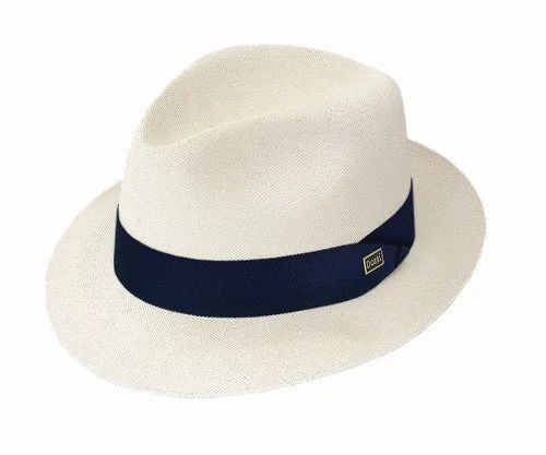 Dobbs Center Dent Straw Fedora