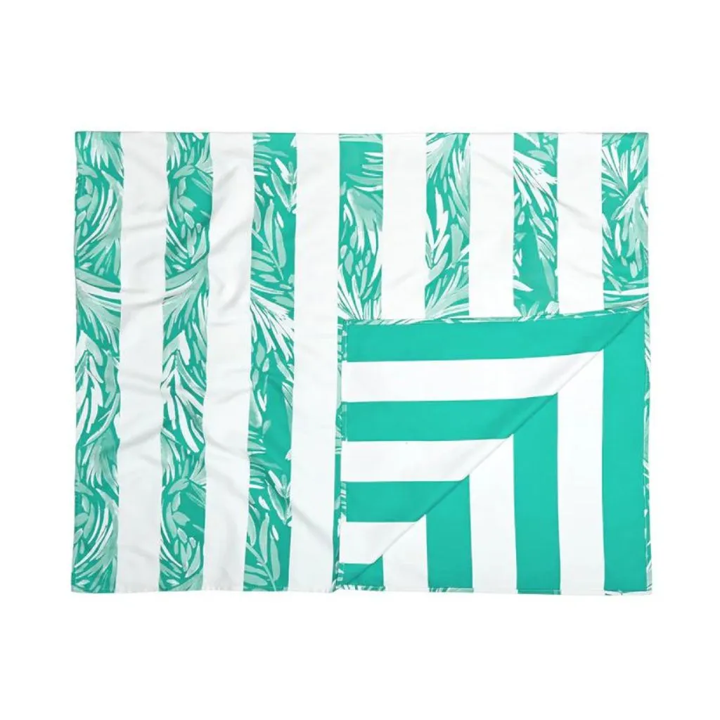 Dock & Bay Beach Towel Cabana Light Collection XL - Palm Paradise