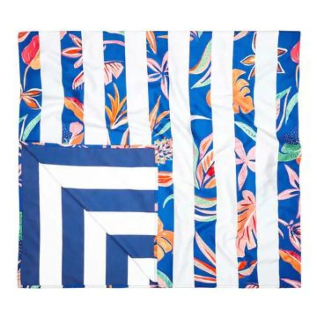 Dock & Bay Beach Towel Cabana Light Collection XL - Tropical Bloom