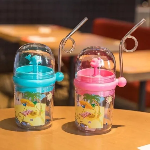 Fancy Straw Cup