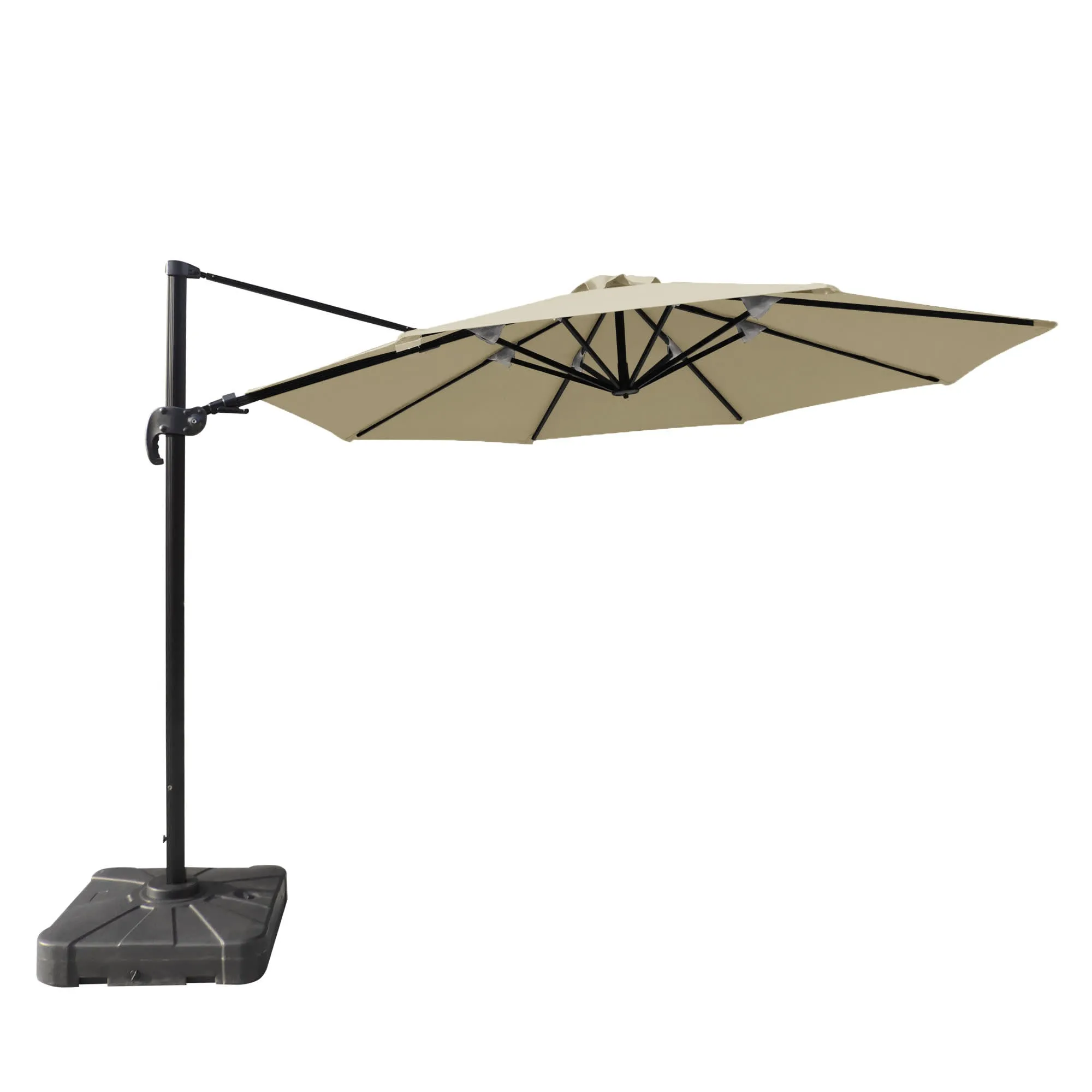 Freeport 11-ft Octagonal Cantilever Patio Umbrella in Sunbrella Acrylic