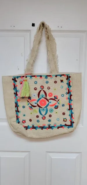 Jute Beach Tote