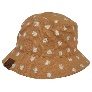 KB-005 C.C Daisy Rain Bucket Hat Desert