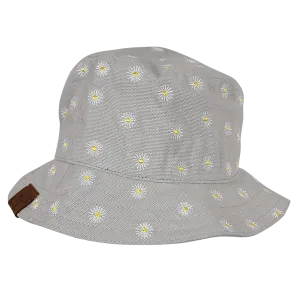 KB-005 C.C Daisy Rain Bucket Hat Grey