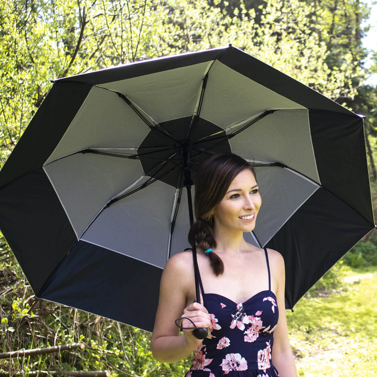 Large Folding UV Umbrella