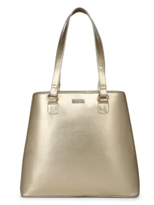 Light Gold Tassle Tote Bag