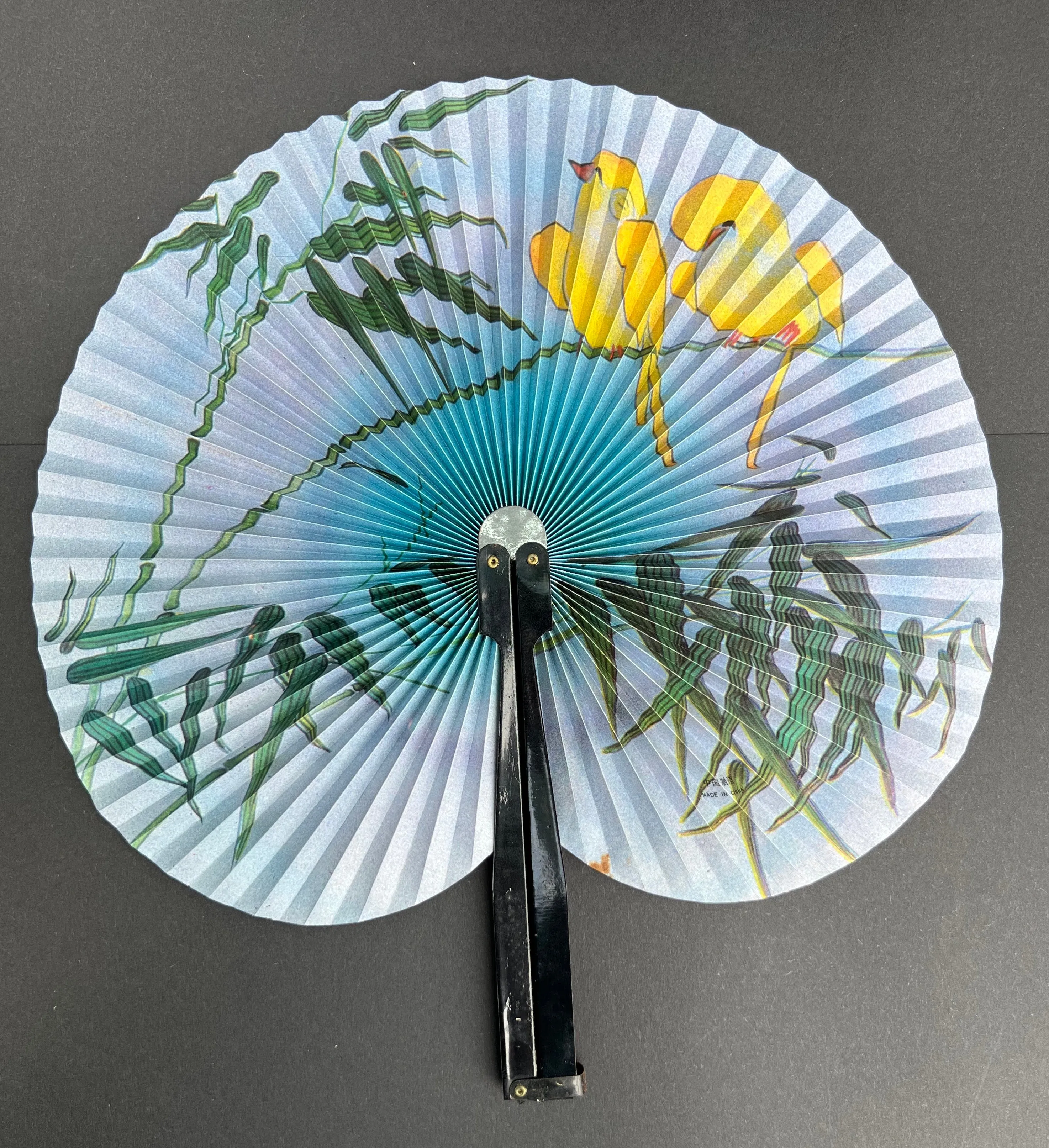 Lovely Vintage Fold Up Portable Pocket Fans