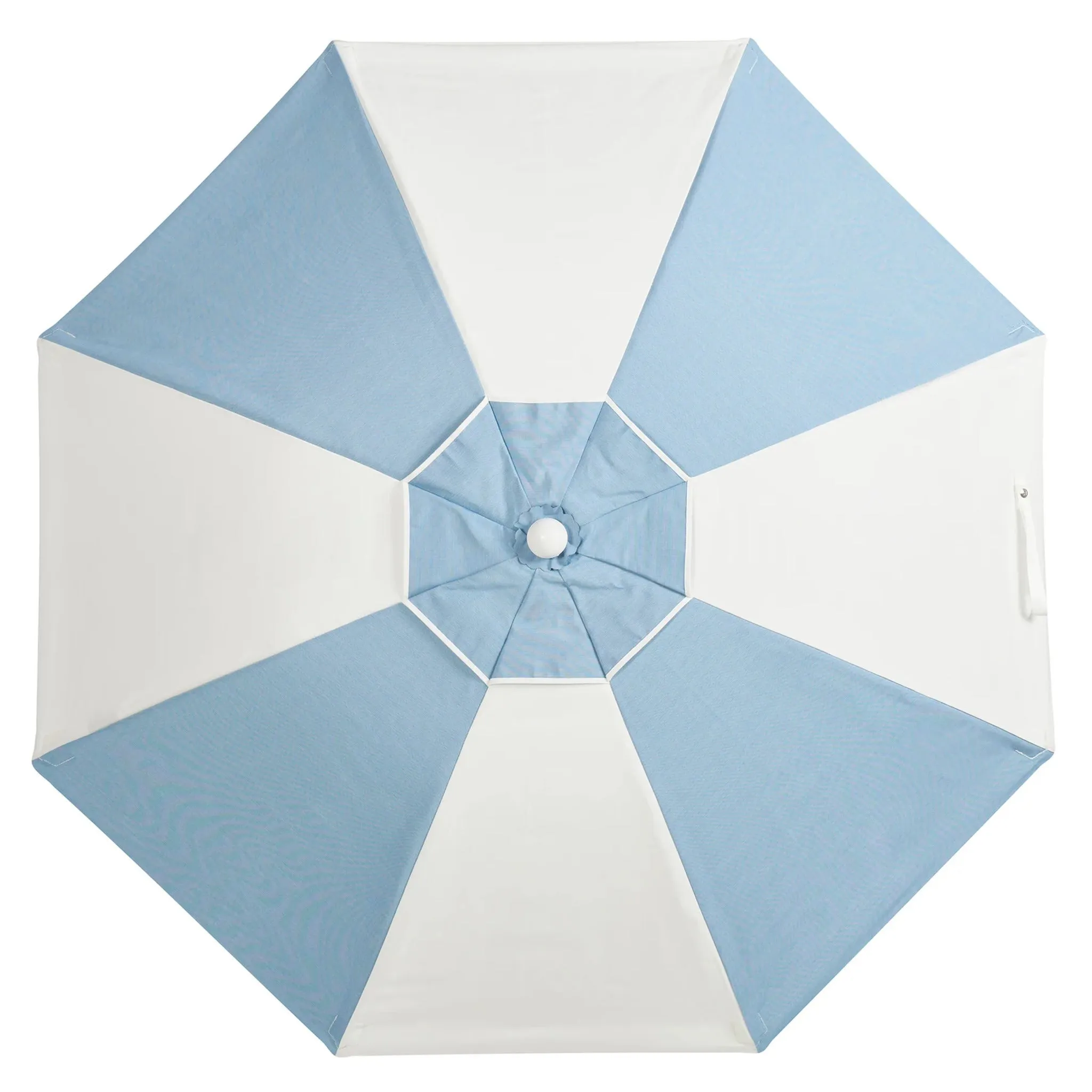 Luxury Umbrella - Sapphire/White