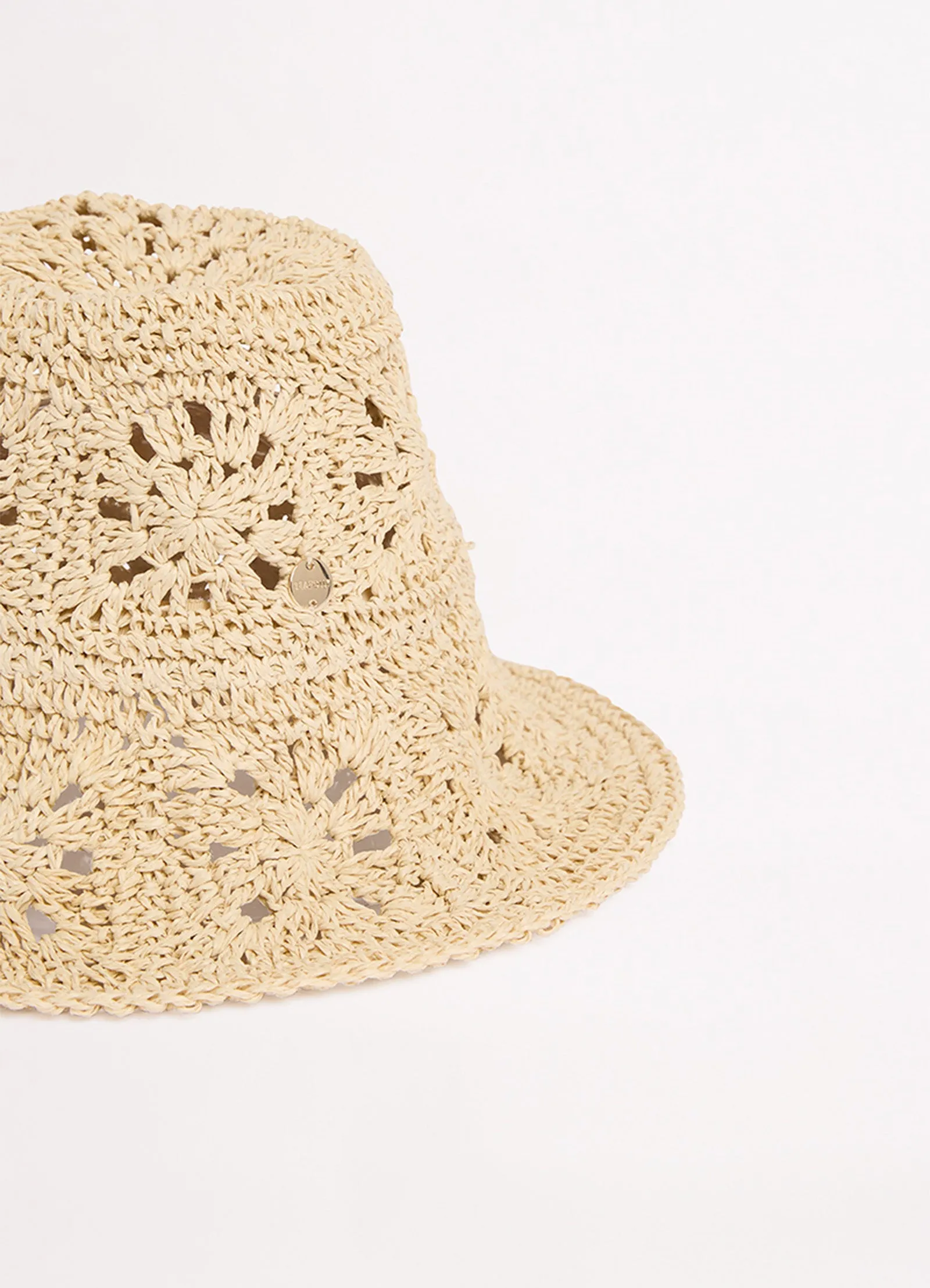 Mandalay Crochet Hat - Natural