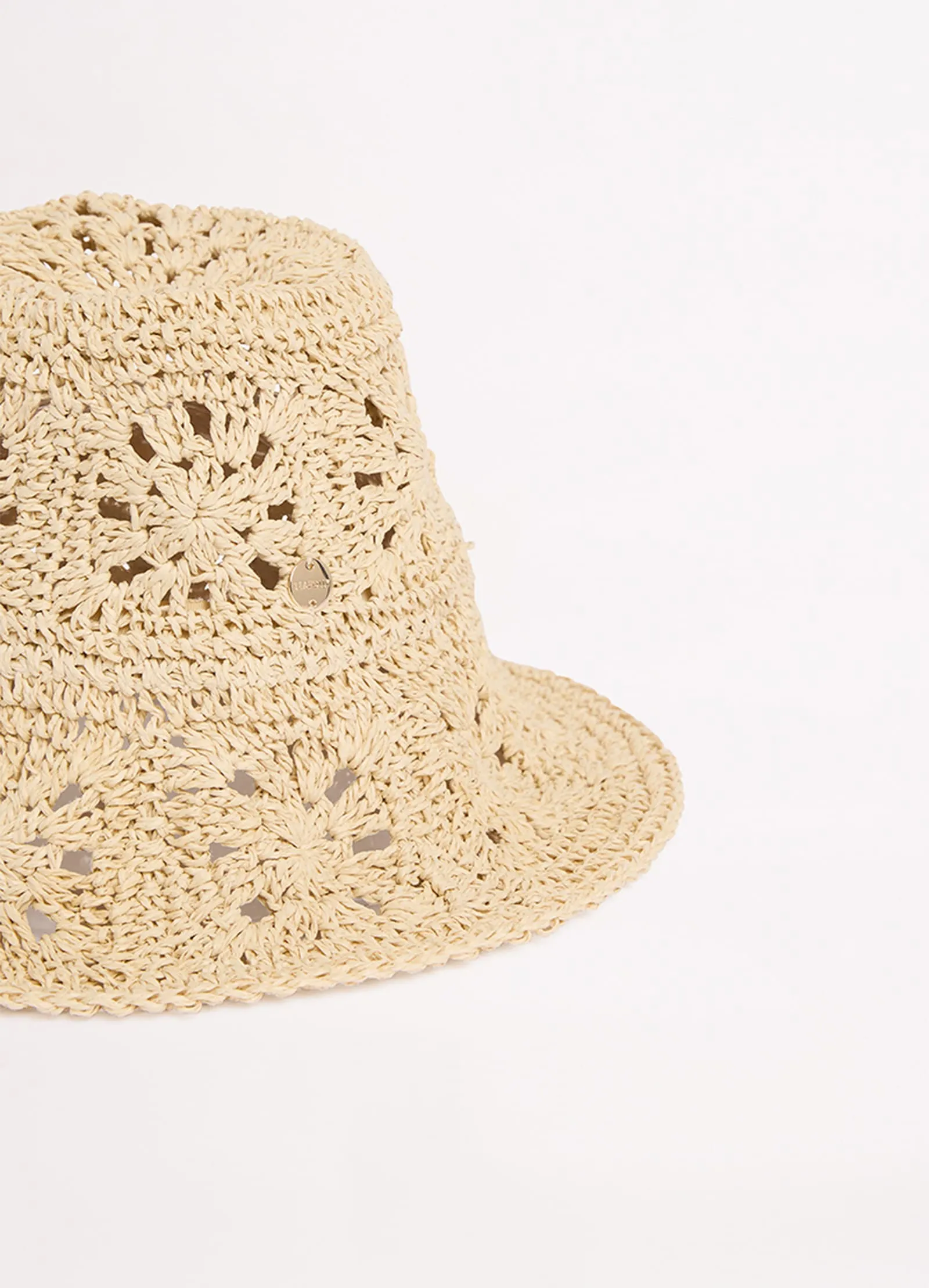 Mandalay Crochet Hat - Natural