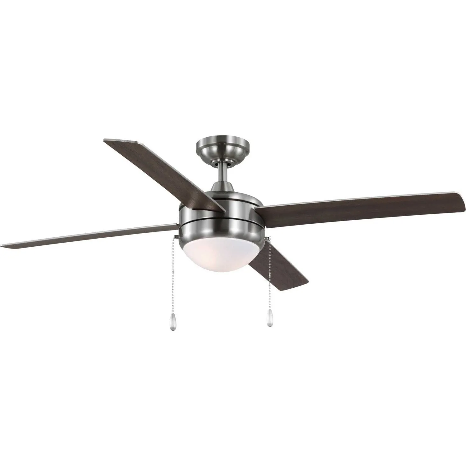 Mclennan II 52" Ceiling Fan in Brushed Nickel