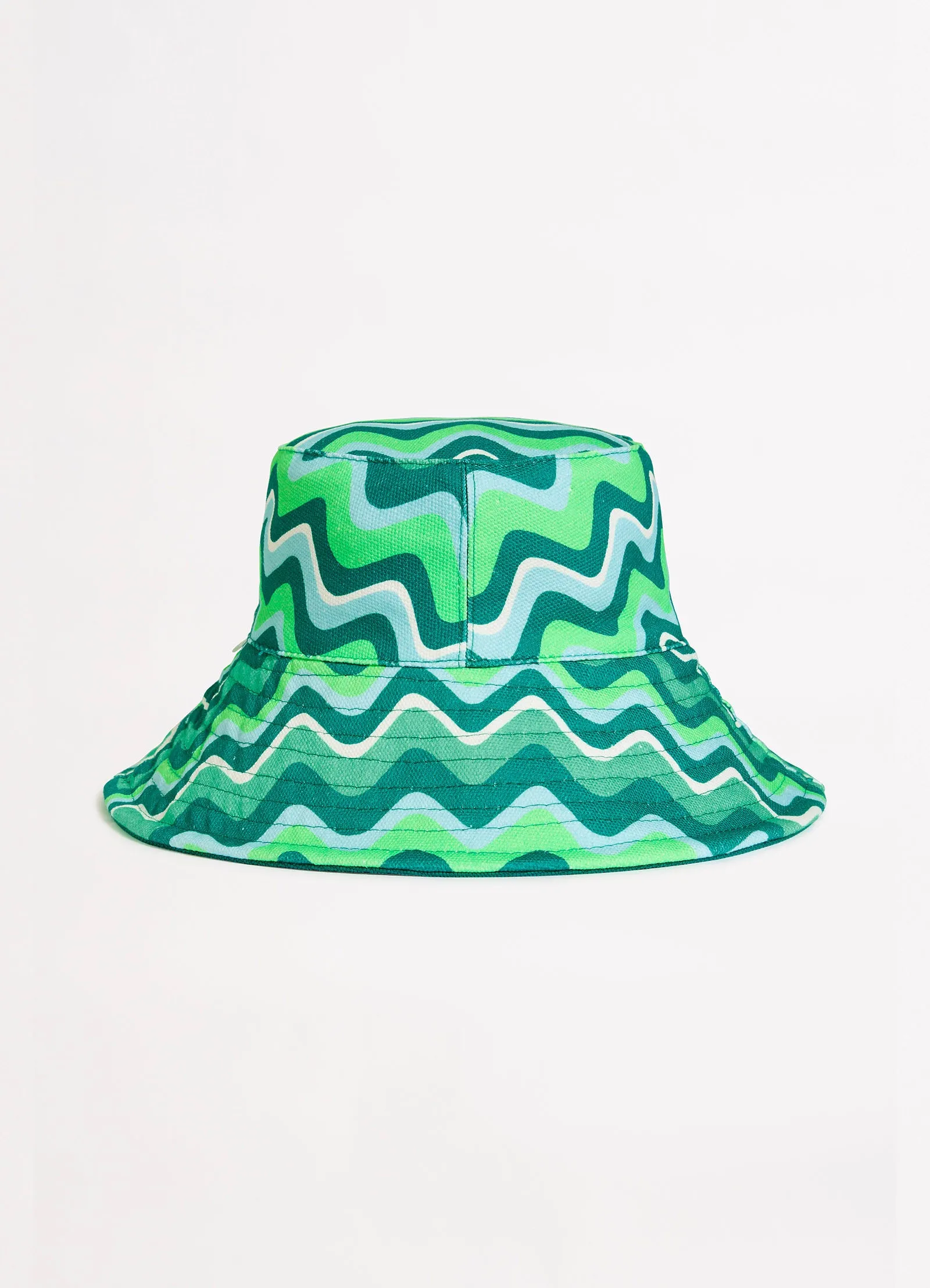 Neue Wave Reversible Buckethat - Jade