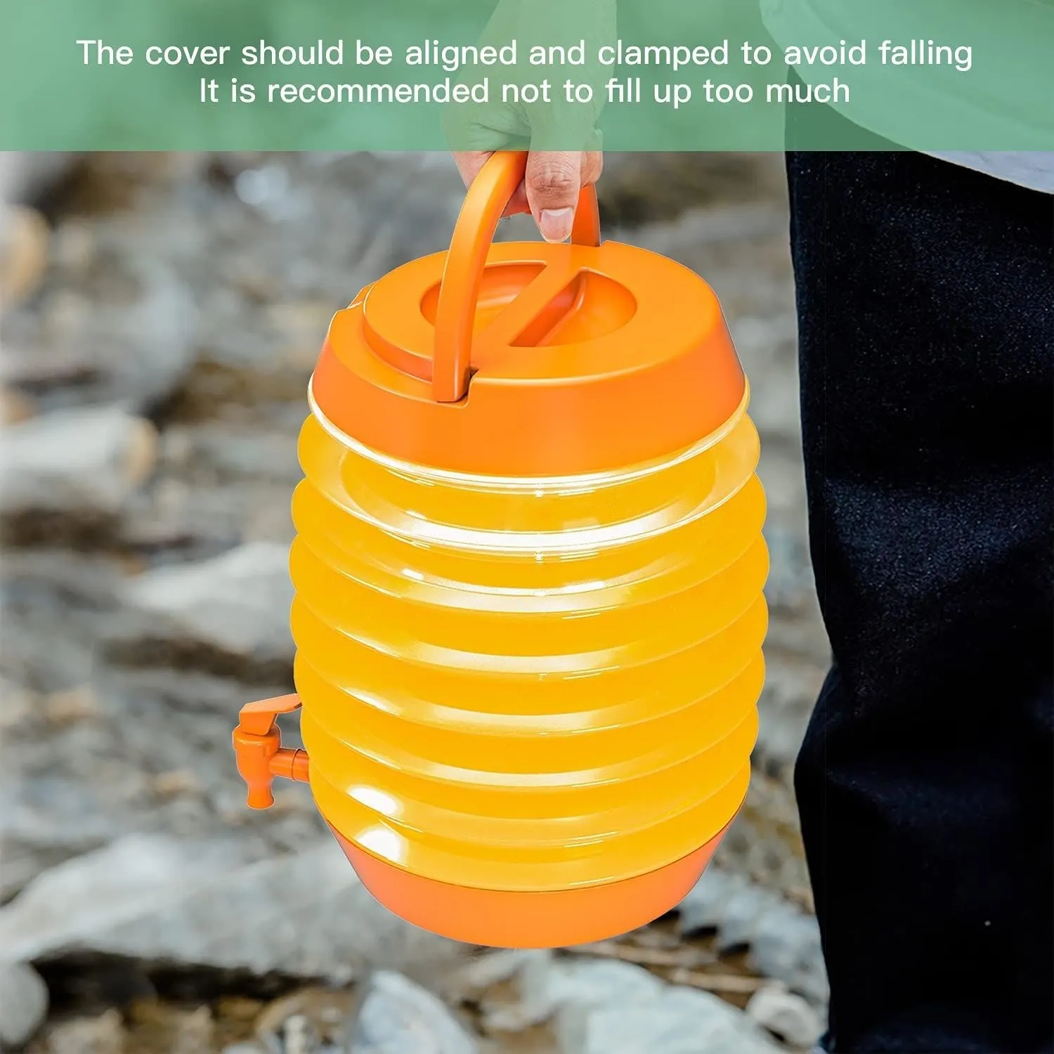 Portable Foldable Water Dispenser