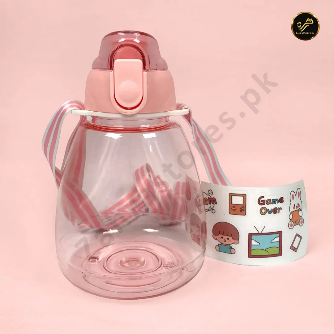 Portable Sport Transparent Drink Bottle