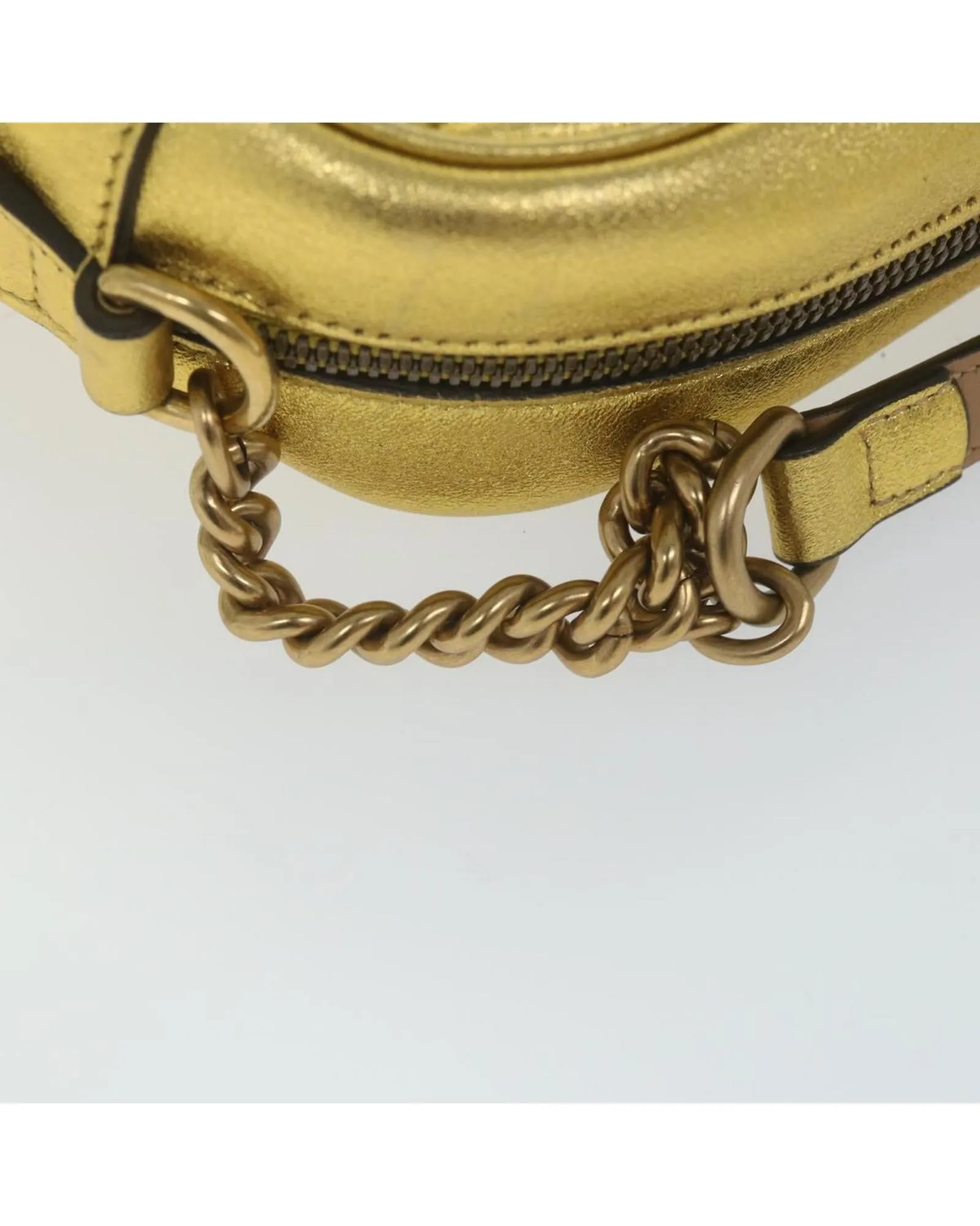 Quilted Leather Shoulder Bag with Gold Tone Hardware - Italian Made (ar10683)