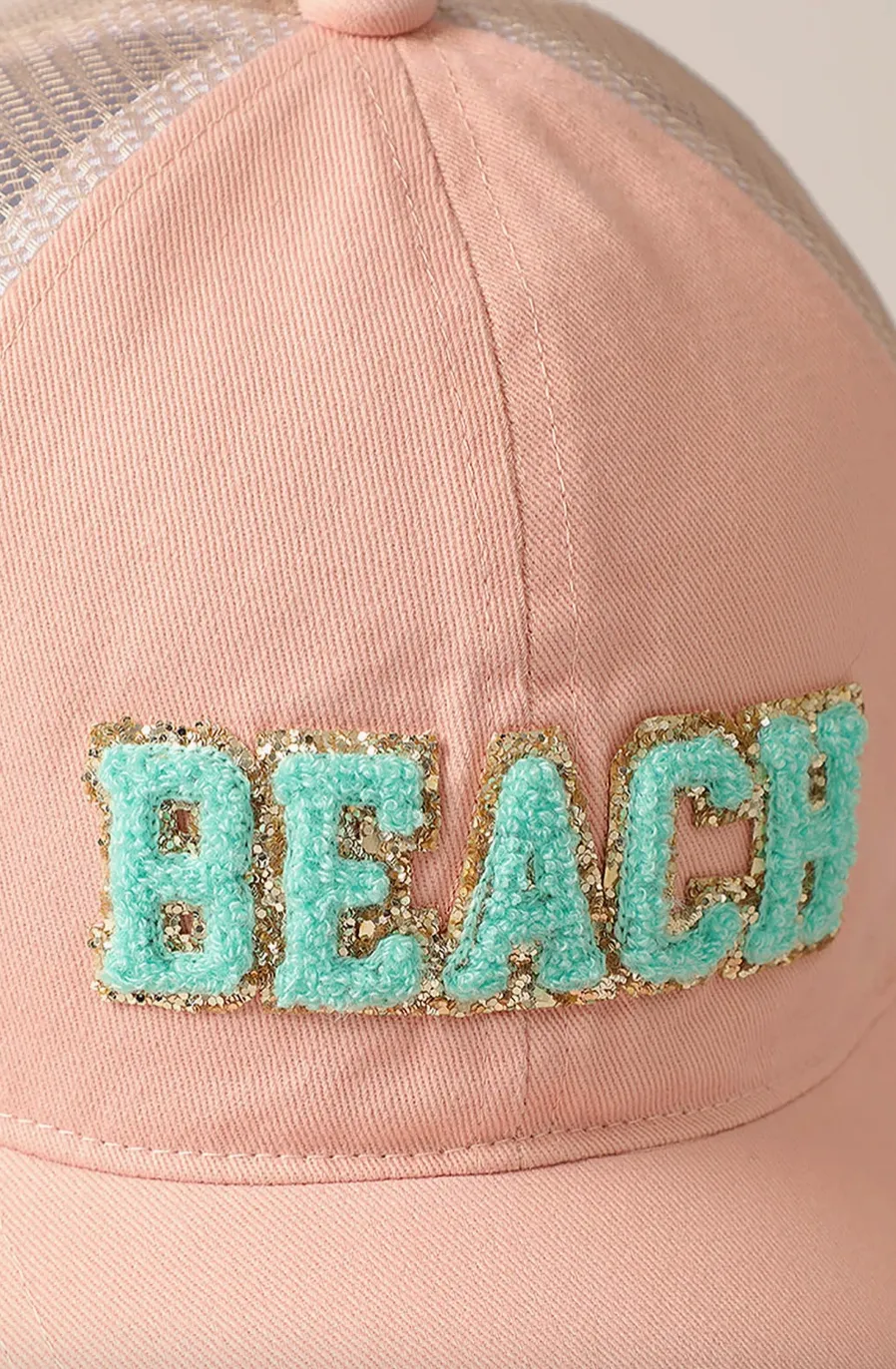 "Beach" Trucker Hat