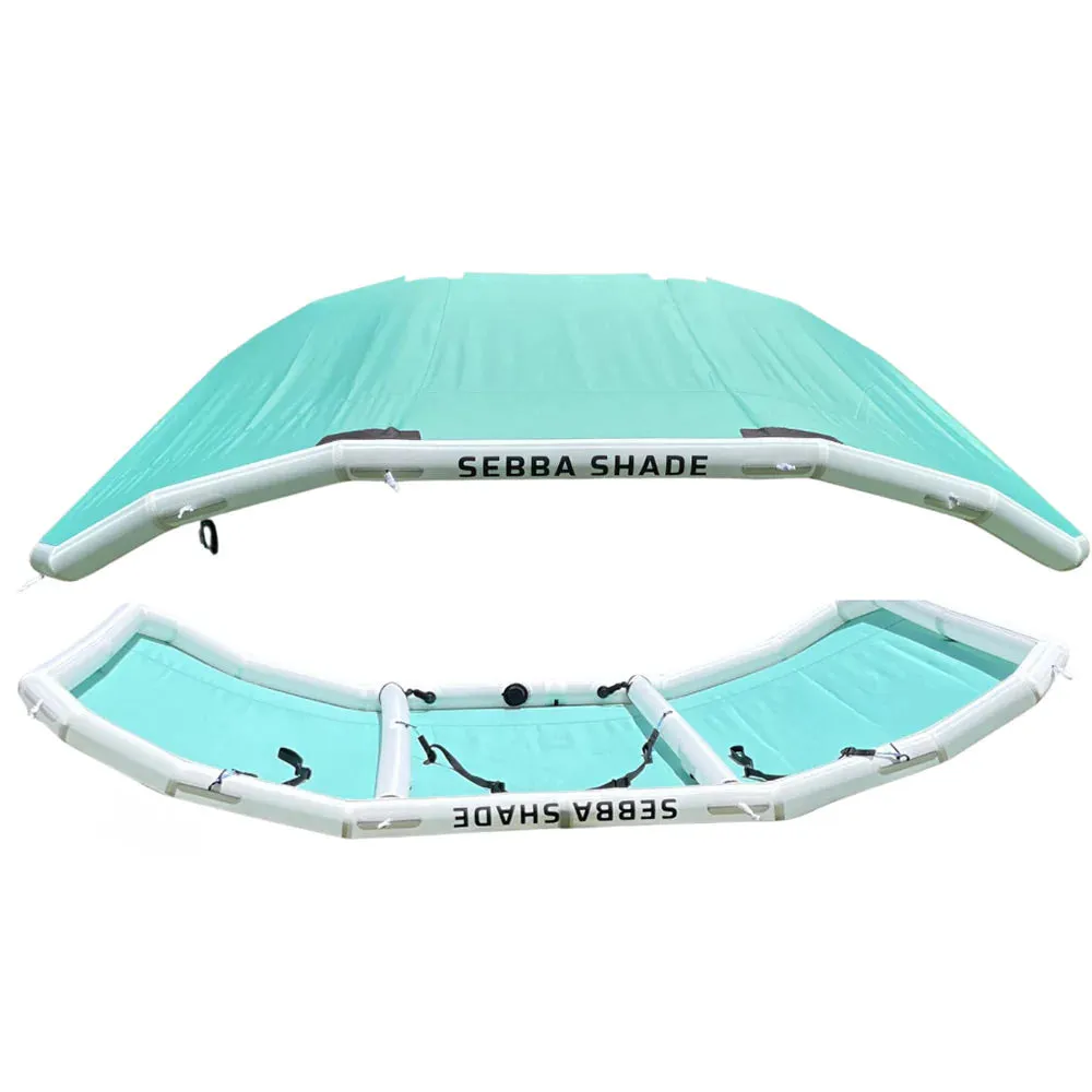 Sebba Shade 8 x 12 ft. Seafoam Sun Shade f/Boats 26'  [SS8X12SFM]