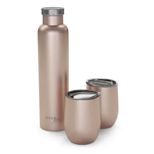 SevenFifty Wine Growler And Tumbler Gift Set