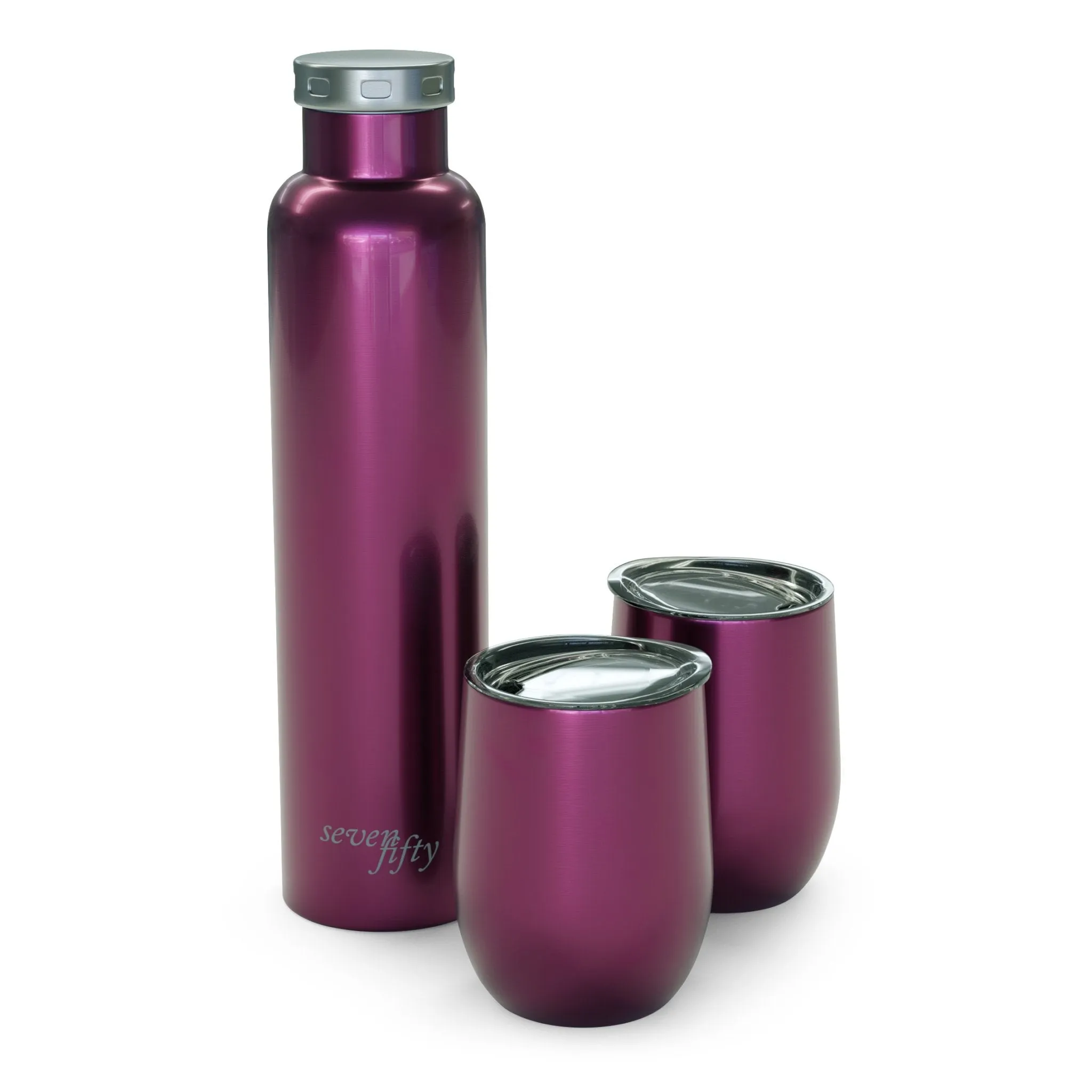 SevenFifty Wine Growler And Tumbler Gift Set