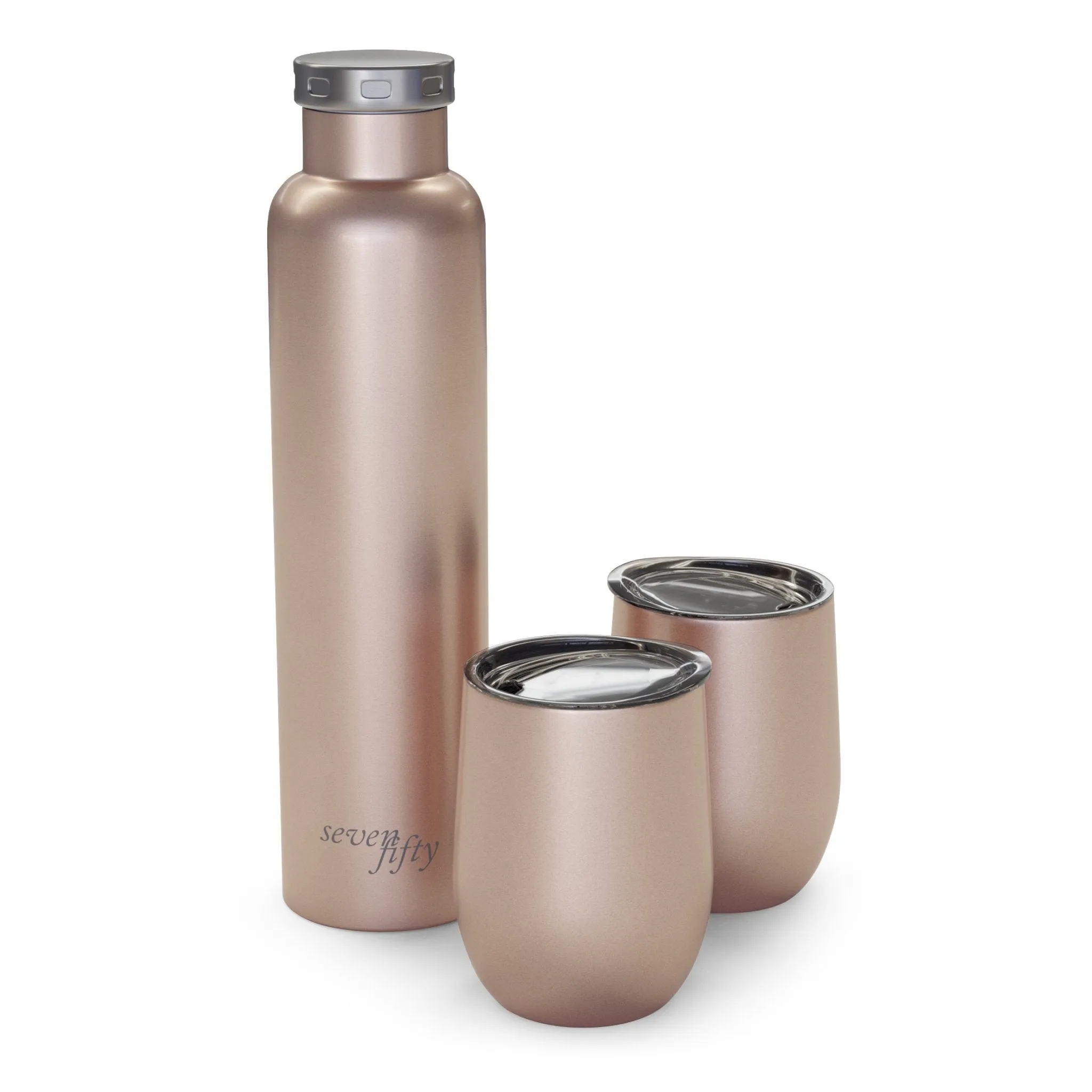 SevenFifty Wine Growler And Tumbler Gift Set