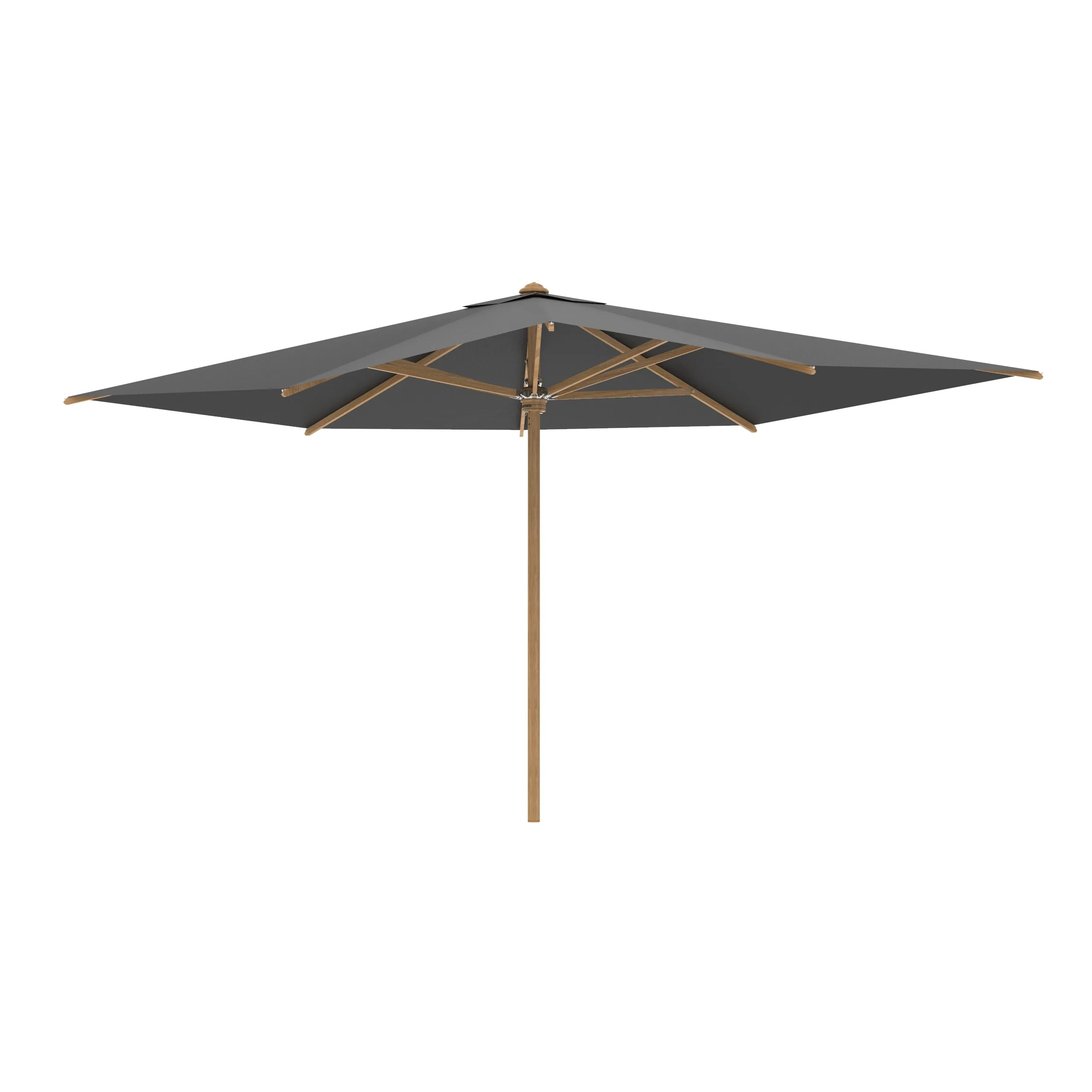 Shady Rectangle Teak Umbrella