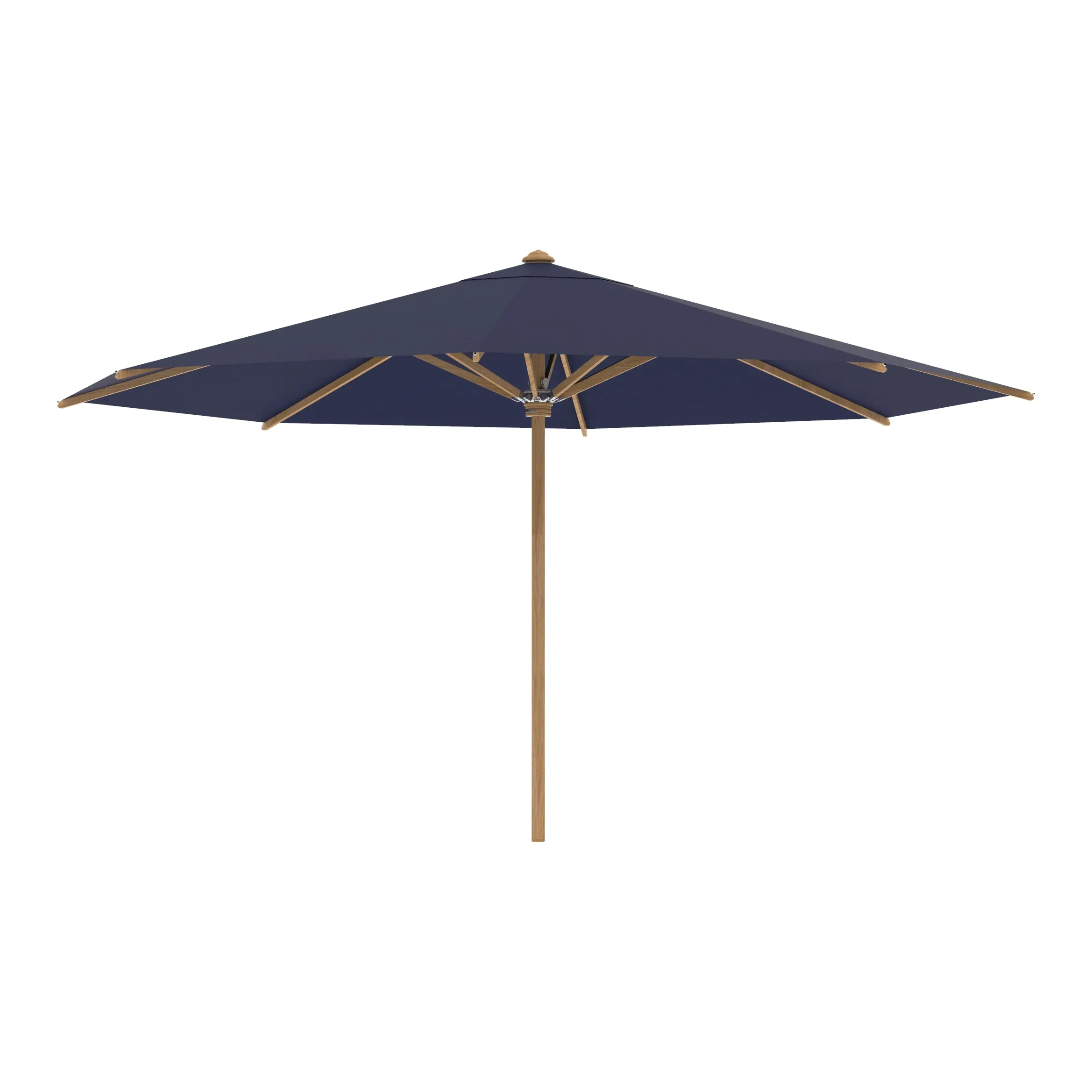 Shady Round Teak Umbrella